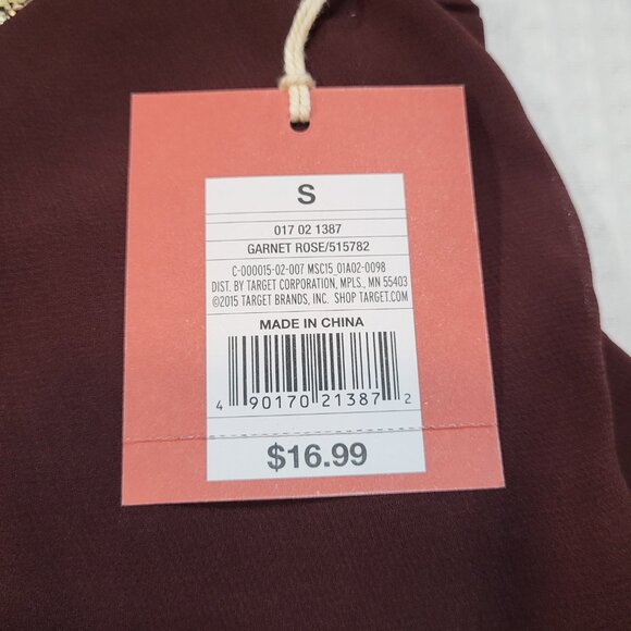 Mossimo Chiffon Layered Cami Tank Top w/Gold Sequins - Bundle of 3, Size S NWT - Picture 11 of 12